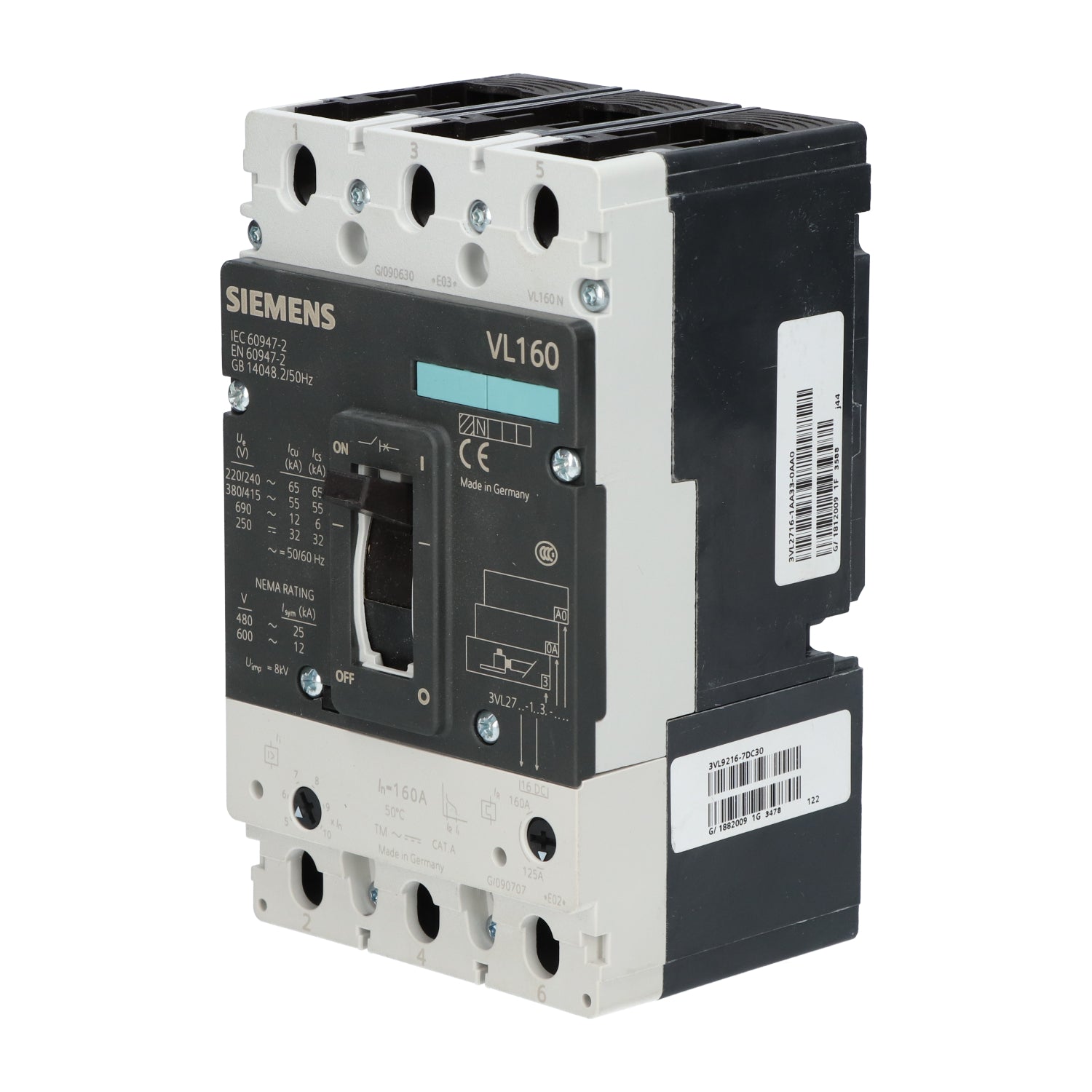 3VL2716-3LB36-0AA0 Siemens