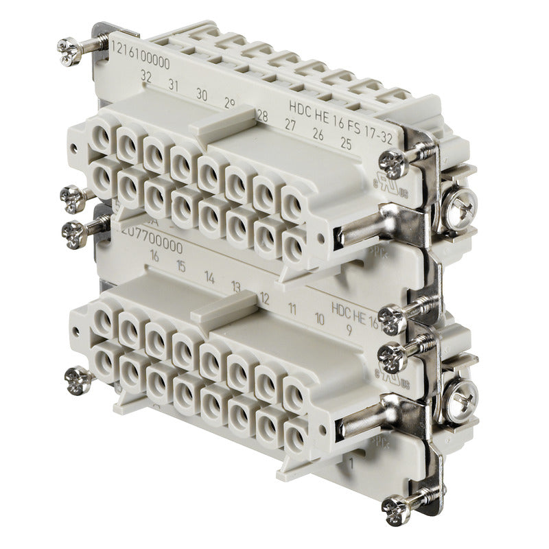 1216100000 Weidmuller - HDC HE 16 FS 17-32