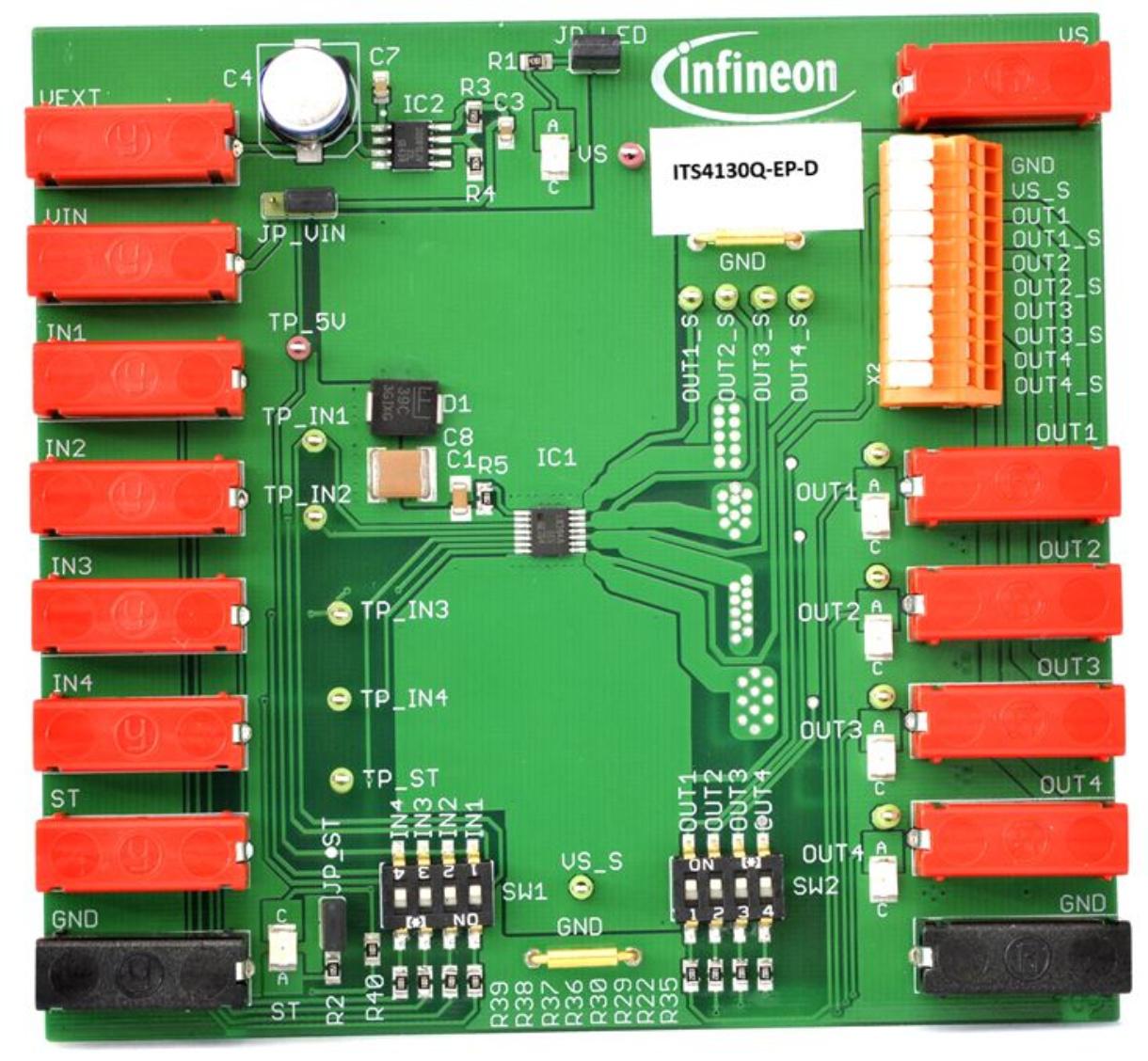 DEMOBOARDITS4130QTOBO1 Infineon