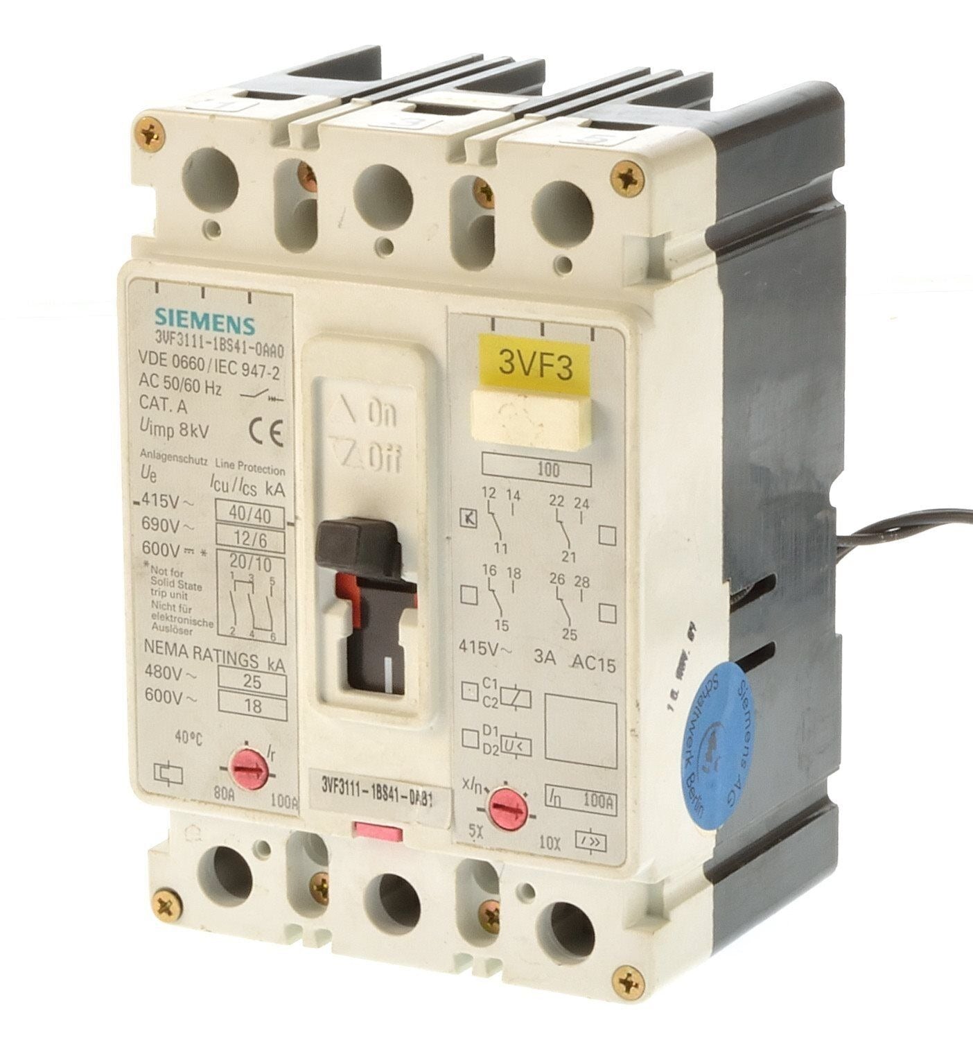 3VF3111-1BS41-0AA0 Siemens