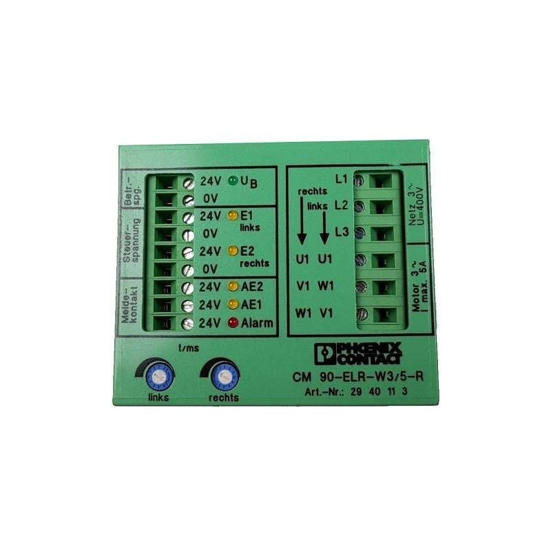 CM, 90-ELR-W3/5 - 2944915 PHOENIX CONTACT - Reversing load relay Module