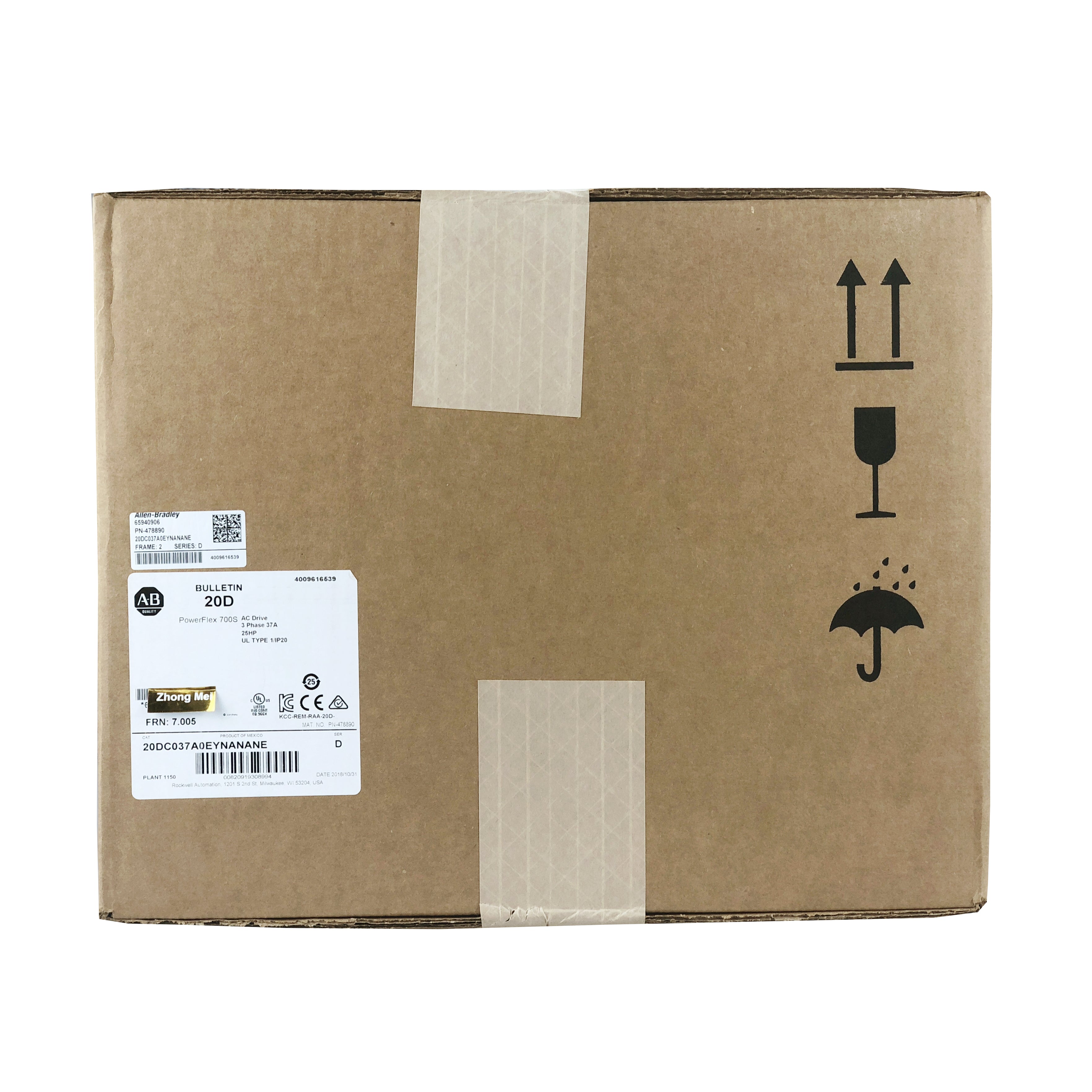 20DC037A0EYNANANE Allen-Bradley