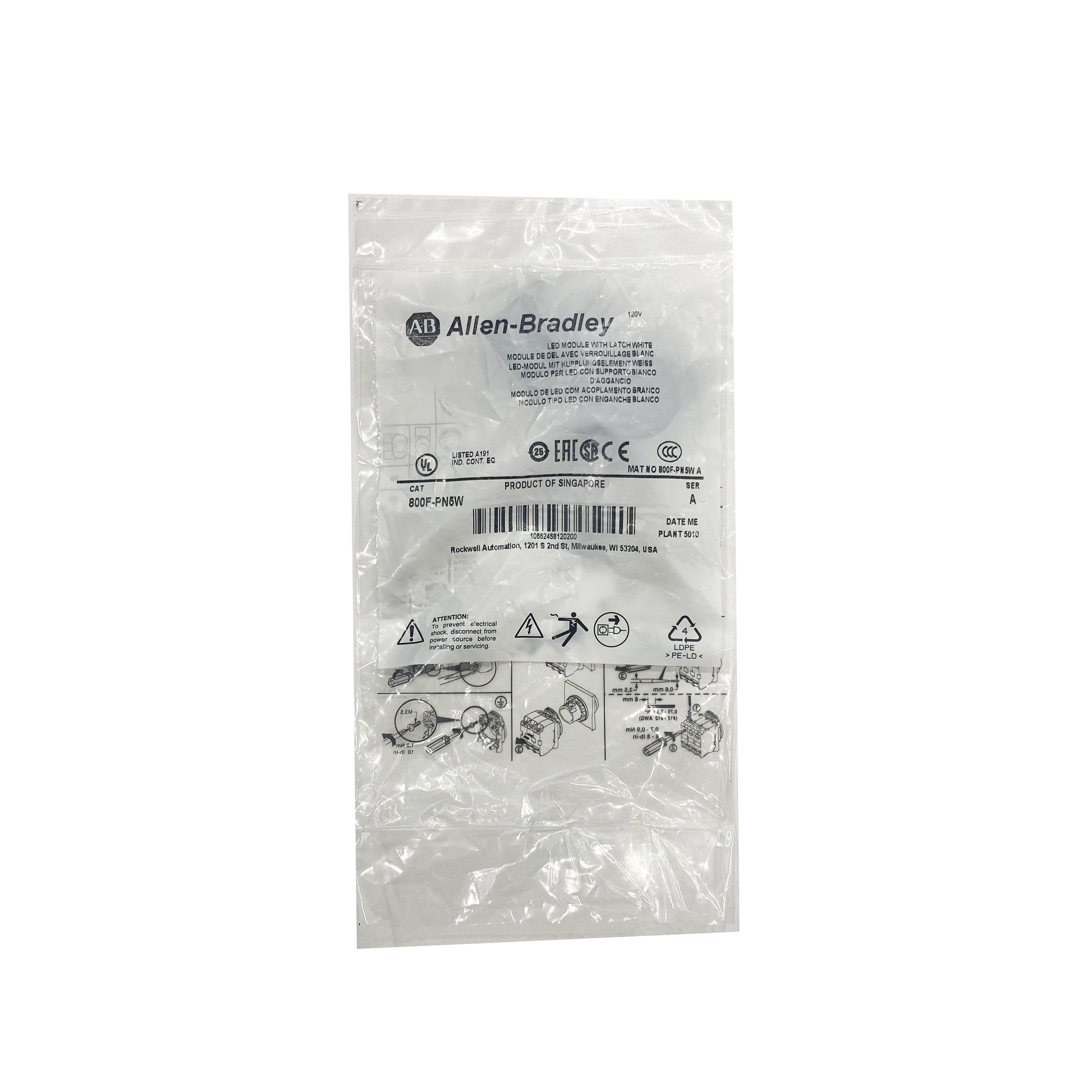 800F-PN5W Allen-Bradley