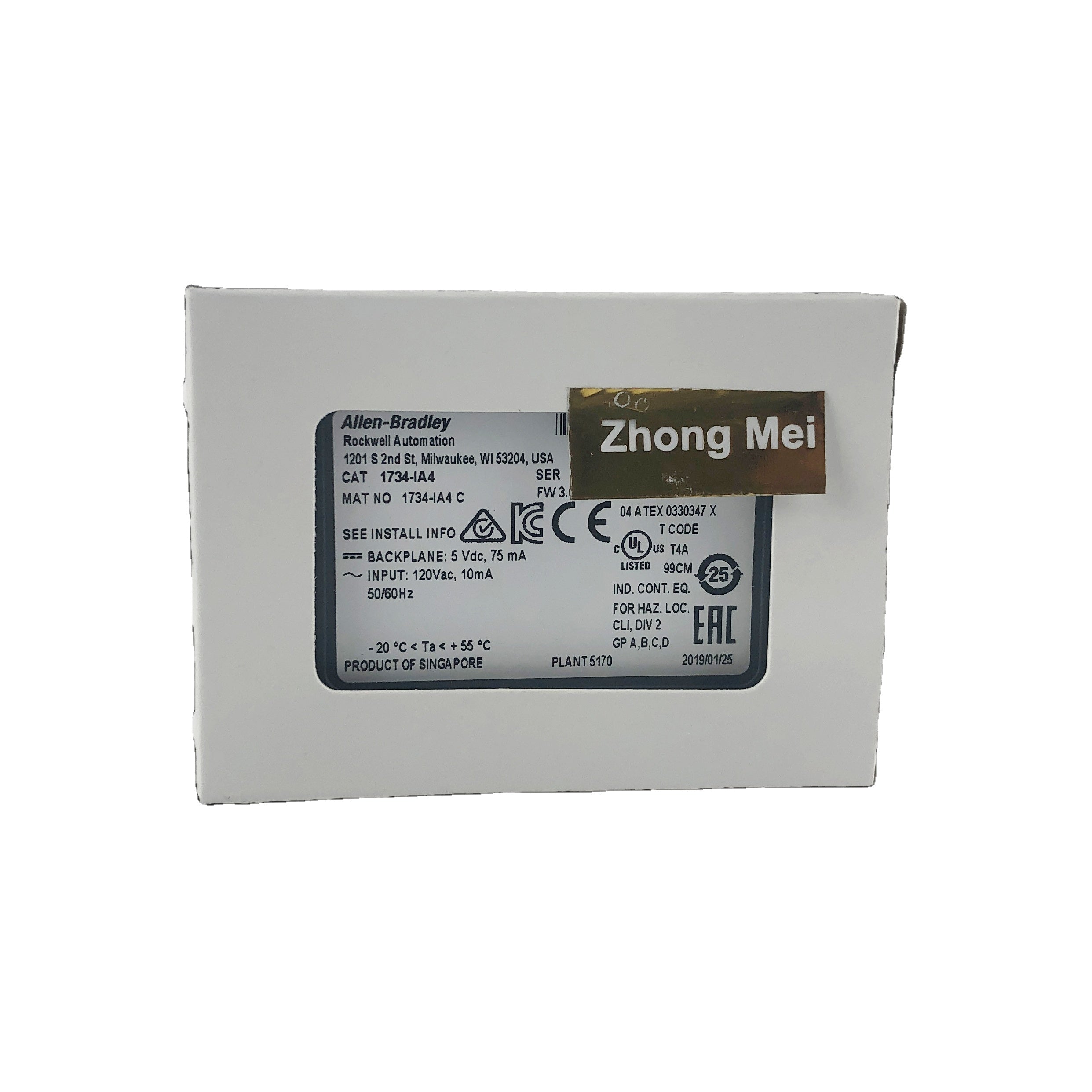 1734-IA4 Allen-Bradley