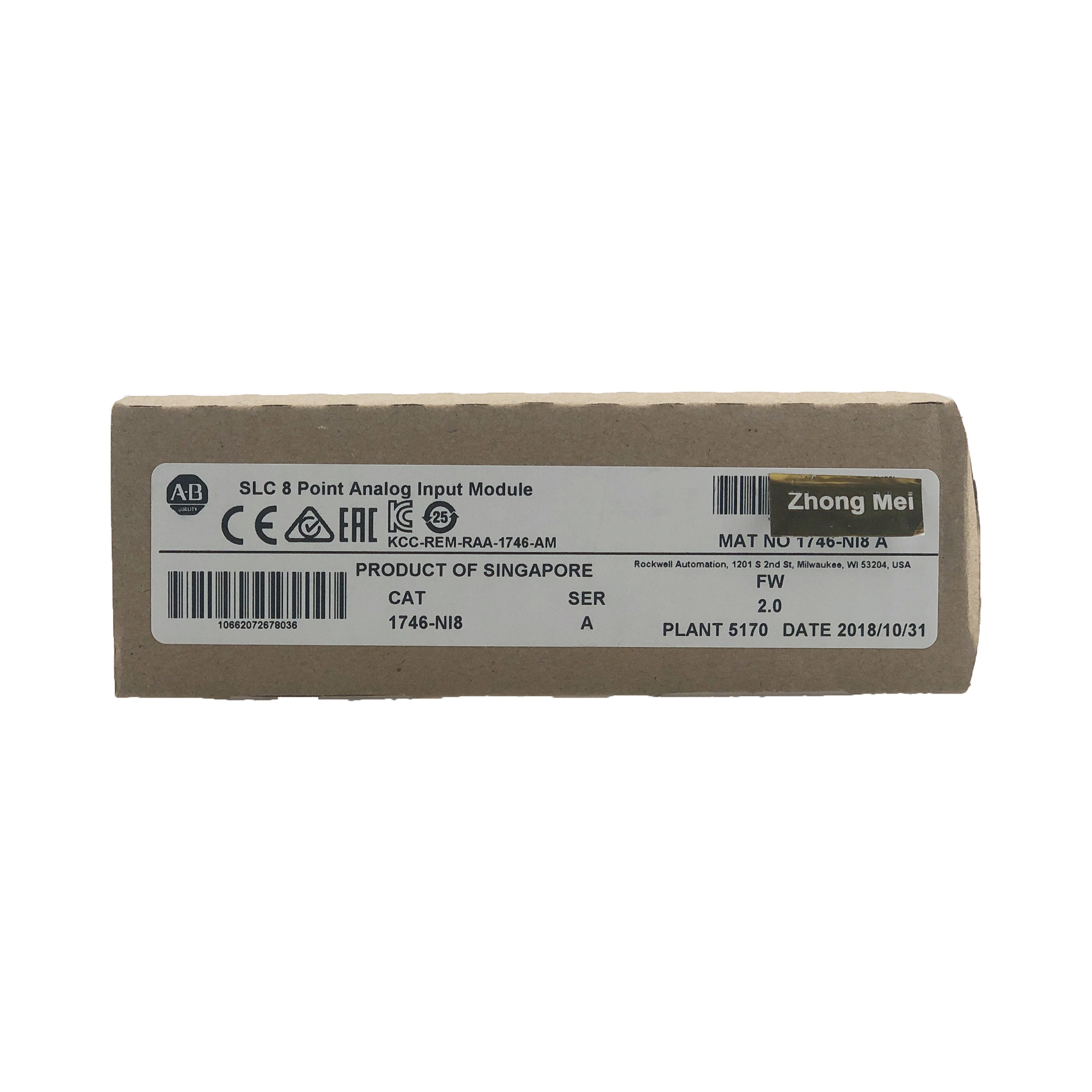 SLC-500-1746-NI8 Allen-Bradley