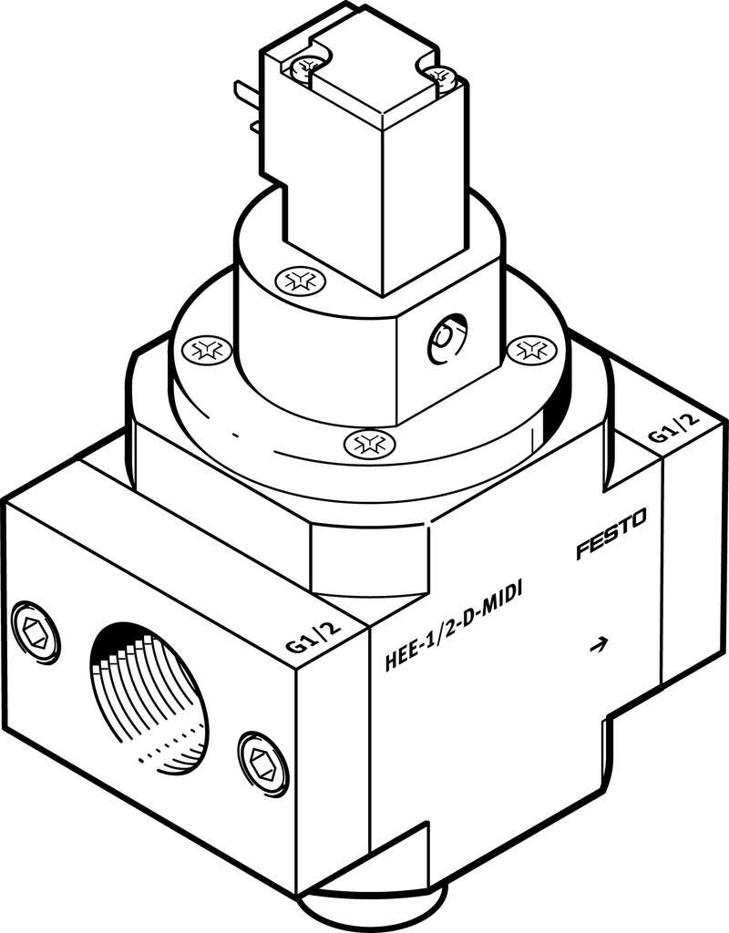 172945 Festo - HEE-1/2-D-MIDI-110