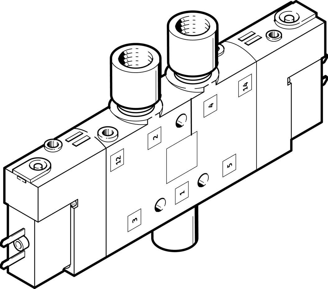 533159 Festo - CPE10-M1BH-5/3G-M5-B