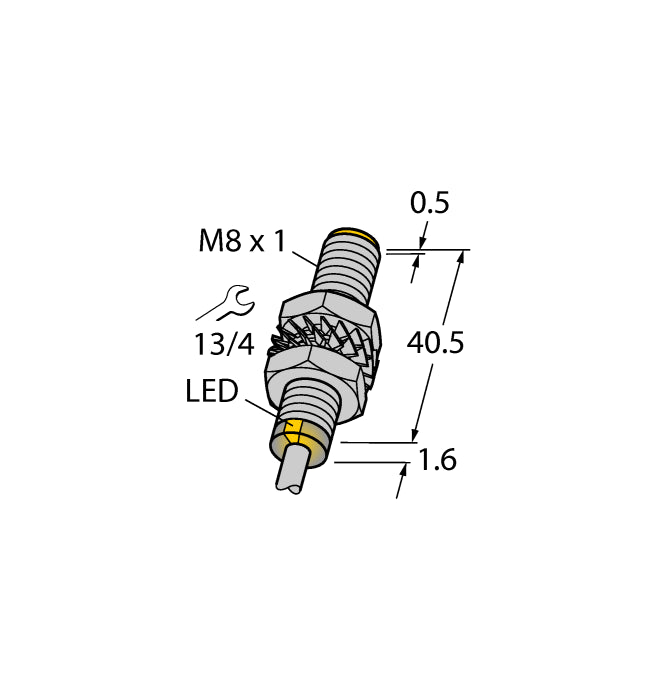 4602906 Turck - BI3-M08E-AP6X