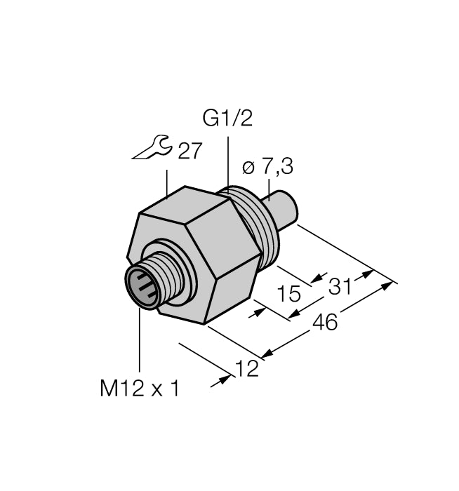 6870303 Turck - FCS-G1/2A4-NA-H1141