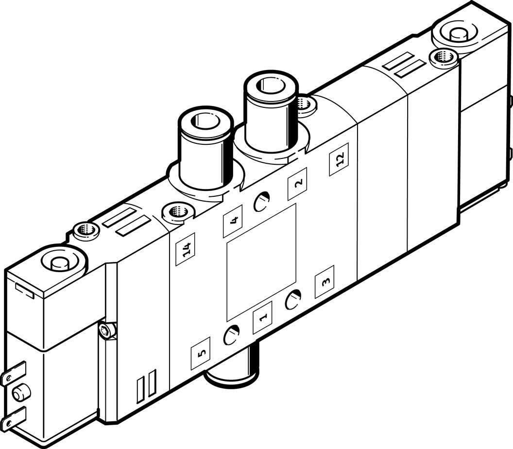 533153 Festo - CPE10-M1BH-5/3G-QS6-B