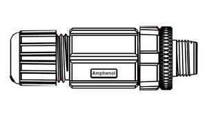 M12D-04BMMB-SL7001 Amphenol