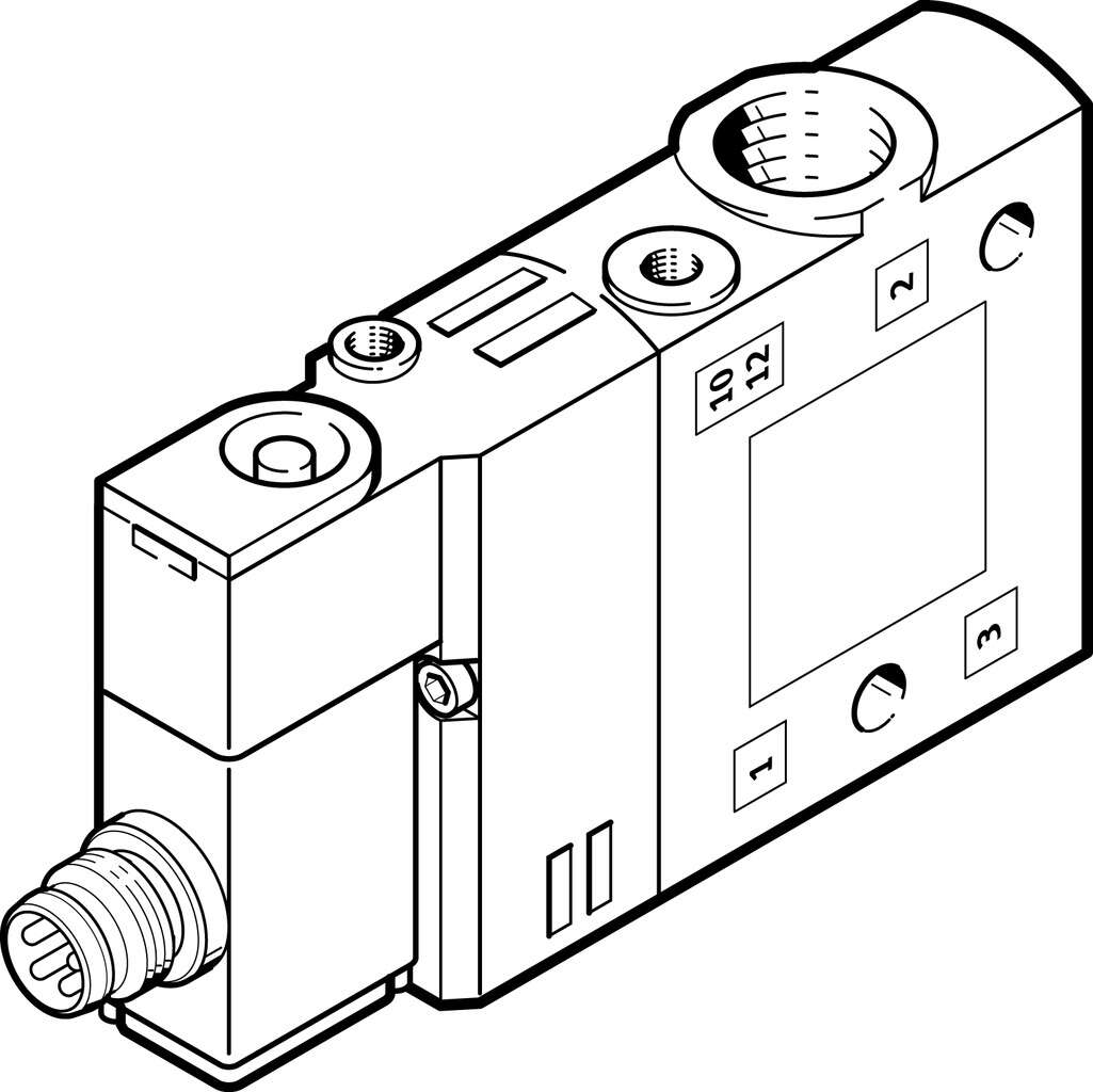 550250 Festo - CPE14-M1CH-3OLS-1/8