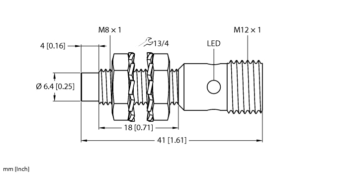 4669660 Turck - NI3-EG08K-AP6X-H1341