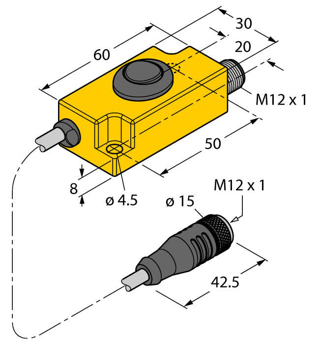 6967114 Turck - TX1-Q20L60