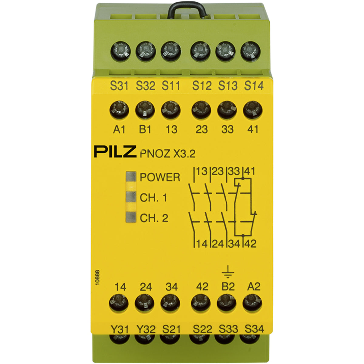 774309 Pilz - PNOZ X3.2 230VAC 24VDC 3N/O 1N/C 1SO