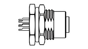 M12A-04PFFP-SF8001 Amphenol