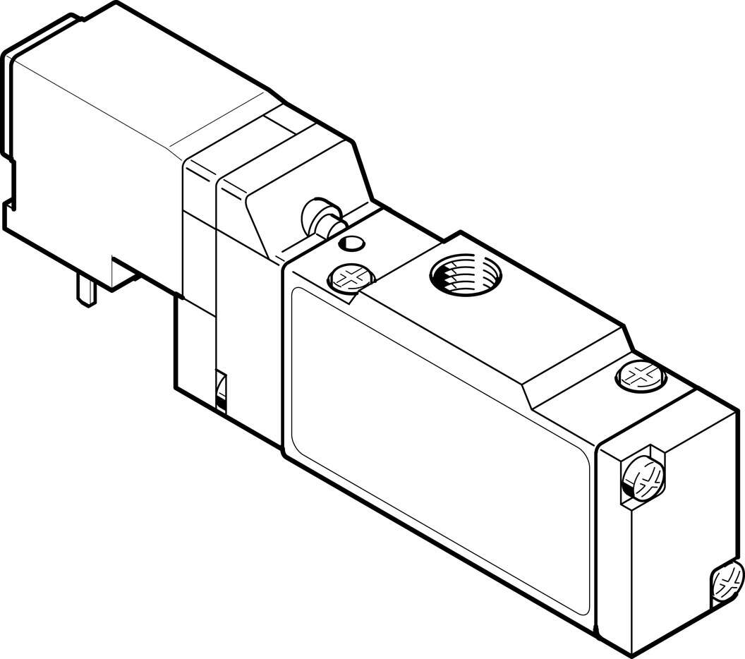 173417 Festo - MEH-3/2-1/8-P-I-B