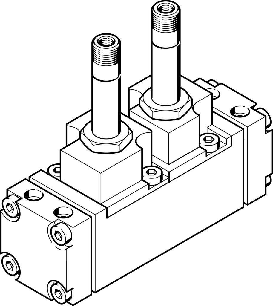 6159 Festo - CJM-5/2-1/4-FH