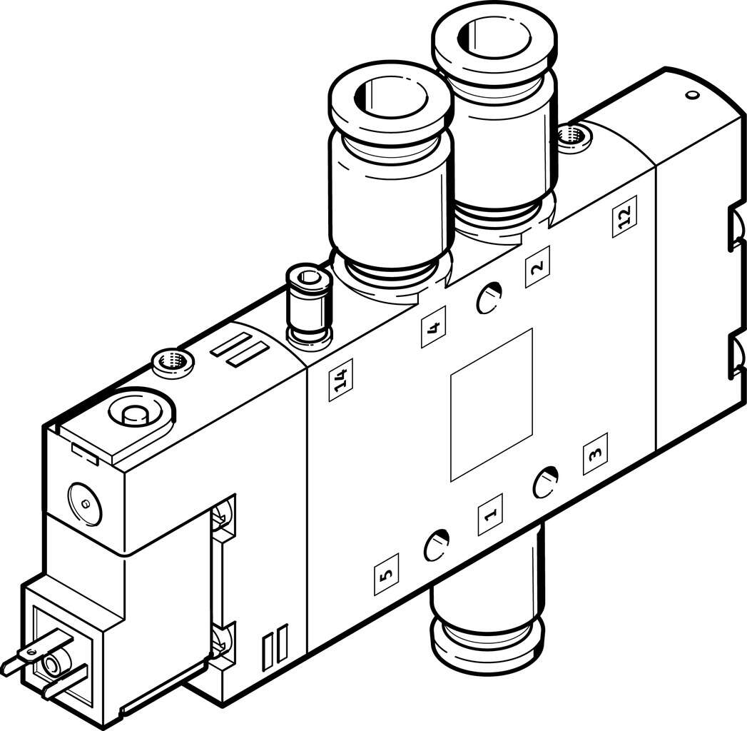 163150 Festo - CPE18-M1H-5L-QS-8