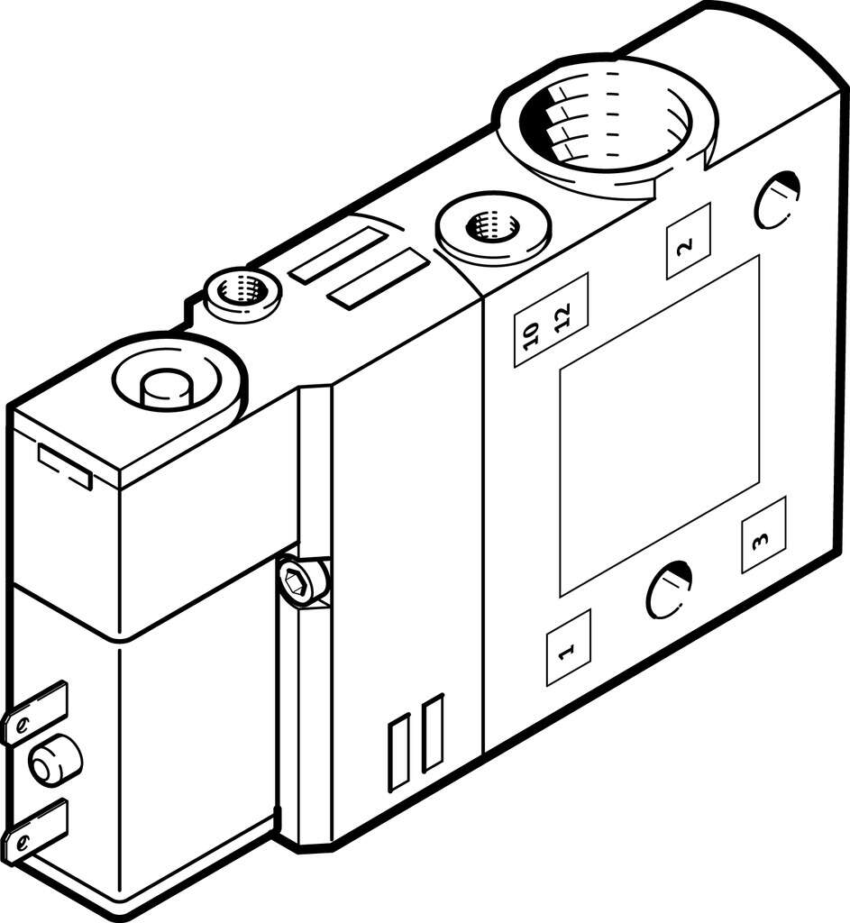 196932 Festo - CPE14-M1BH-3OLS-1/8