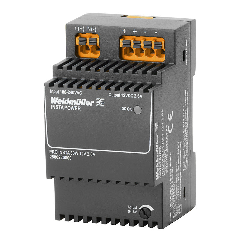 2580220000 Weidmuller - PRO INSTA 30W 12V 2.6A