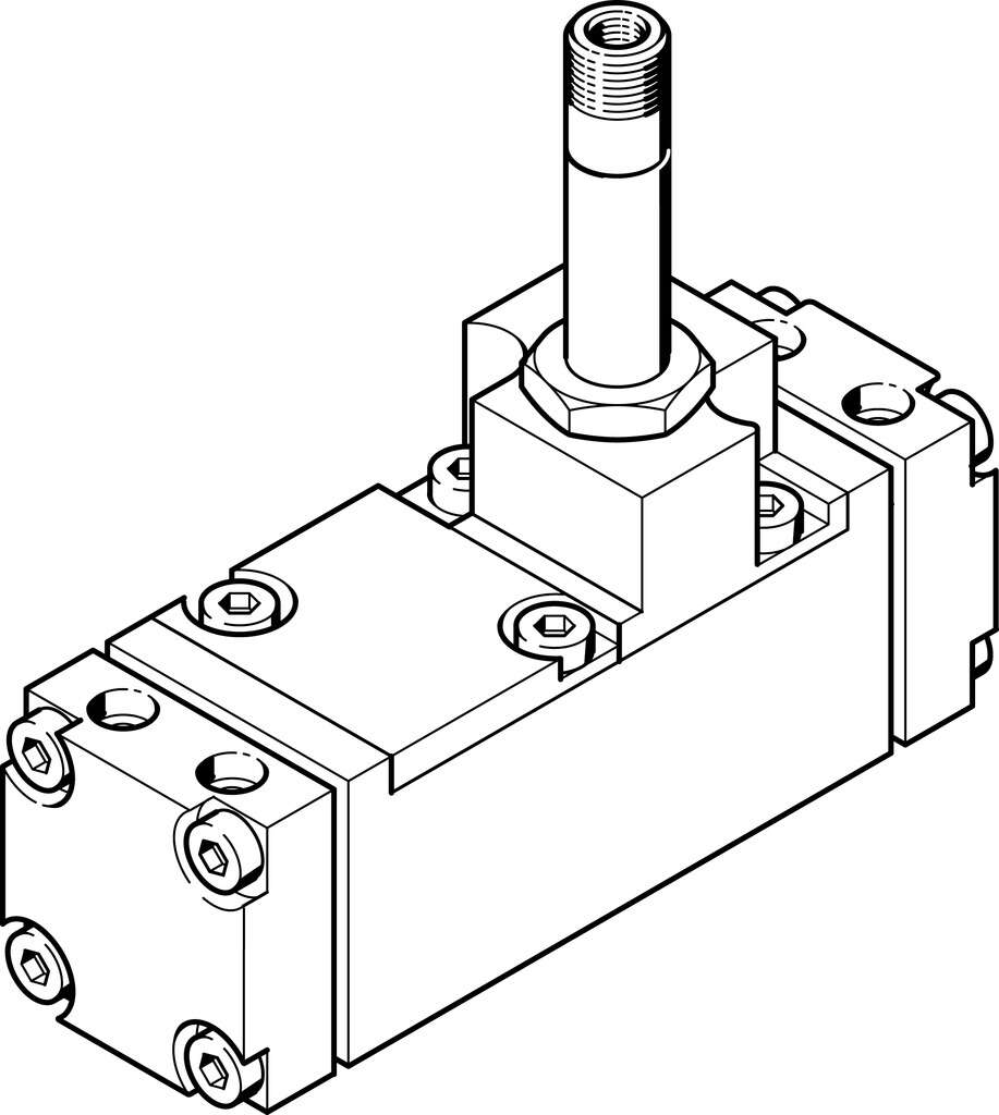 6154 Festo - CM-5/2-1/4-FH