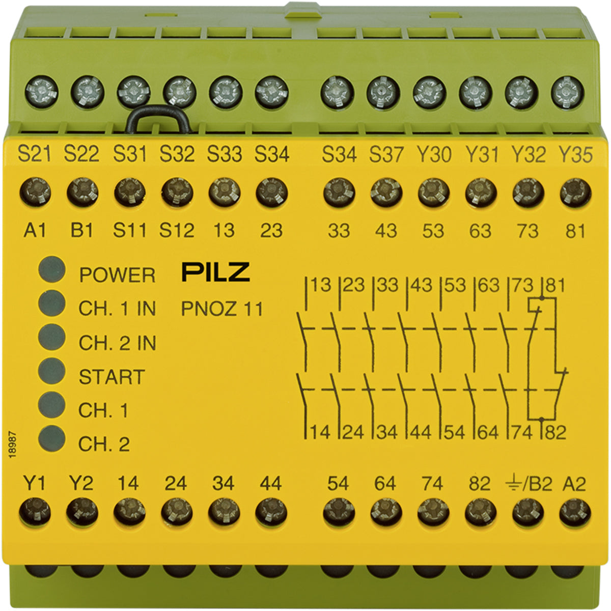 774080 Pilz - PNOZ 11 24VAC 24VDC 7N/O 1N/C