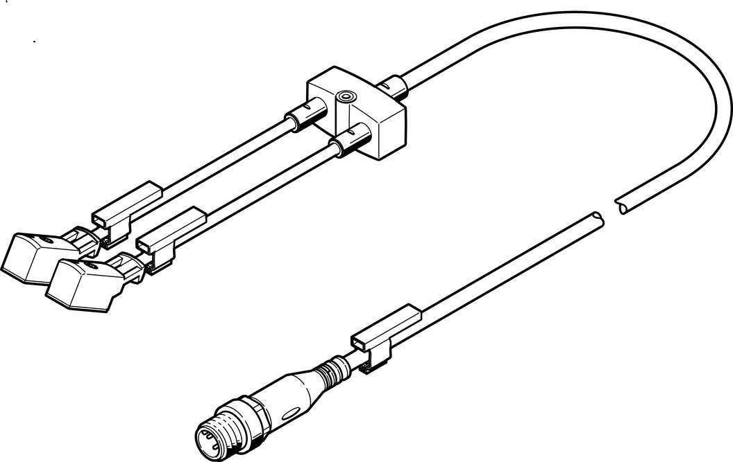 8035787 Festo - NEDY-L2R1-V1-Z4W2Z-U-0.3L-M12G4-2.5R