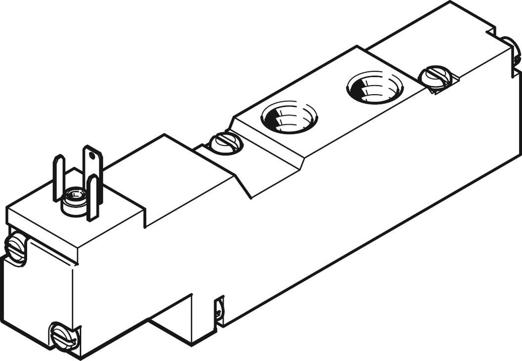 173099 Festo - MEBH-5/2-1/8-P-B-230AC