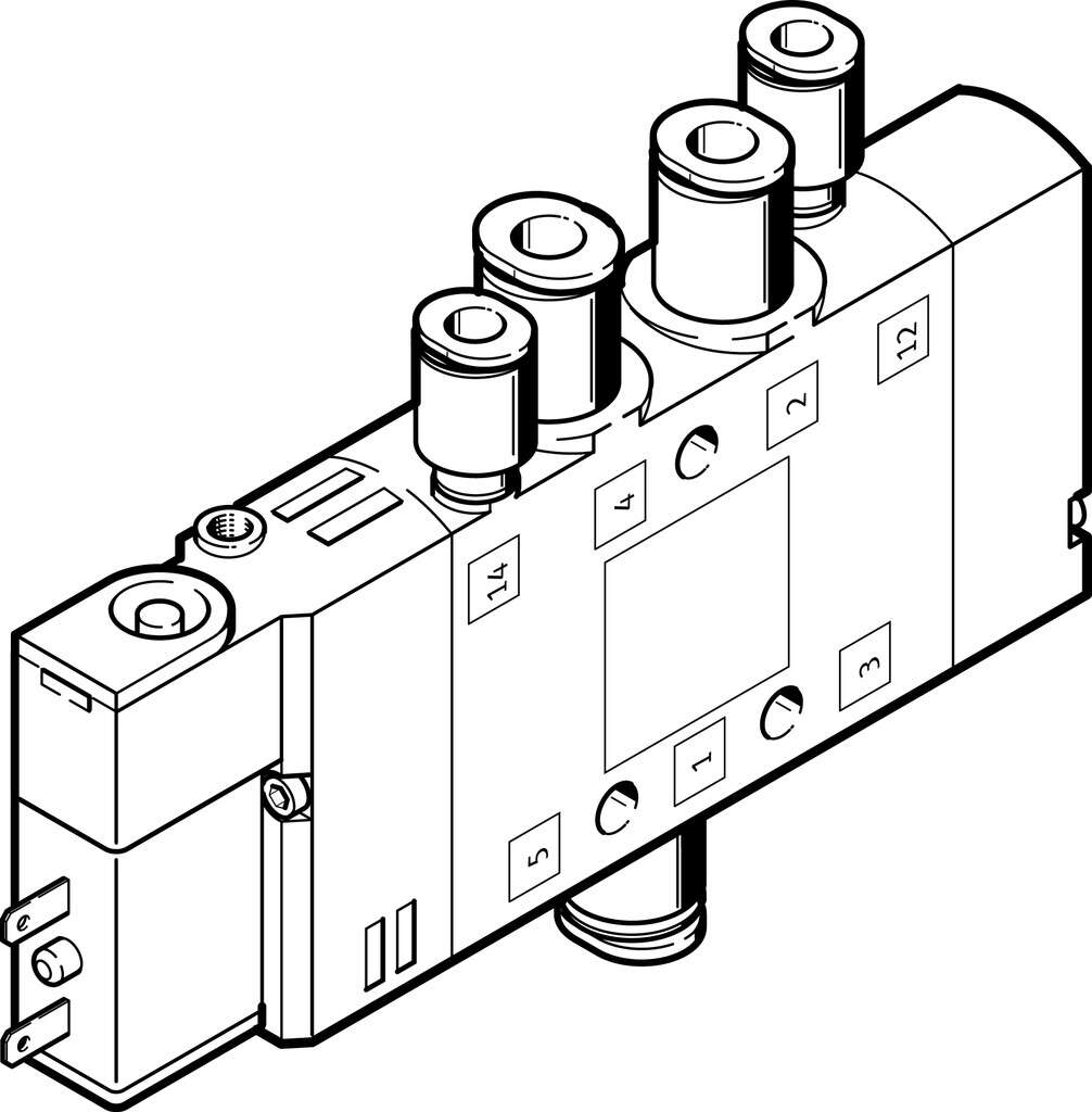 196885 Festo - CPE10-M1BH-5LS-QS-4