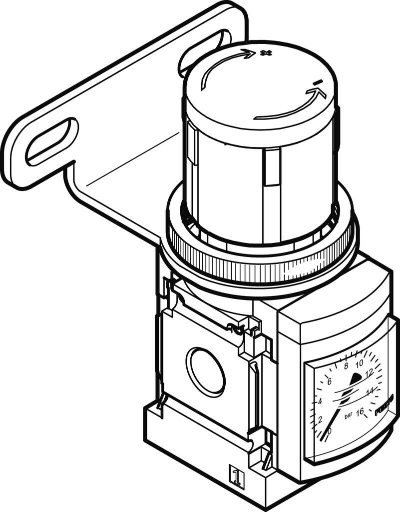 543520 Festo - MS4-LR-1/8-D6-WR