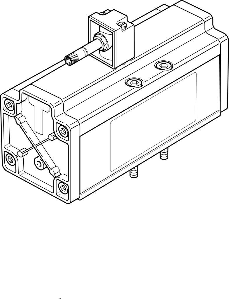 12457 Festo - MDH-5/2-3/4-D-4-24DC