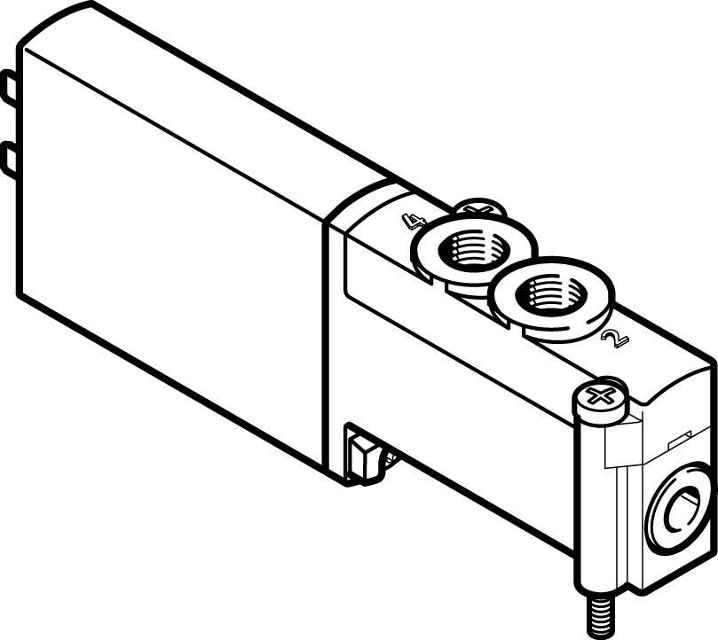 525105 Festo - MHP2-MS1H-5/2-M5