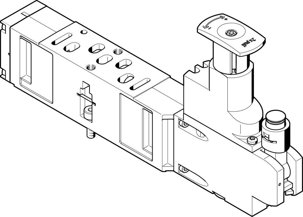 543527 Festo - VABF-S3-1-R1C2-C-10