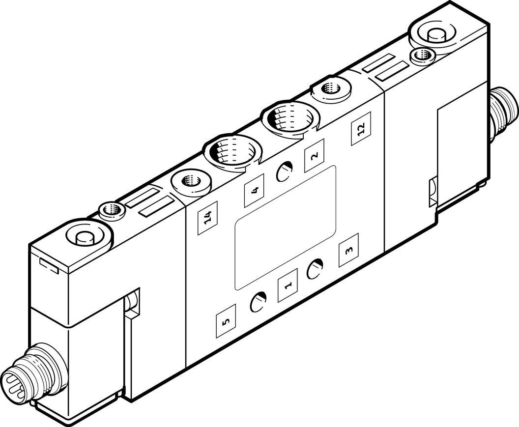 550225 Festo - CPE10-M1CH-5J-M7