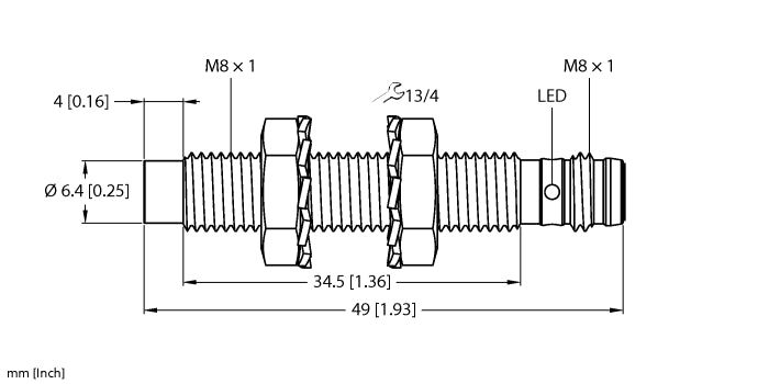 4602850 Turck - NI3-EG08-AN6X-V1131