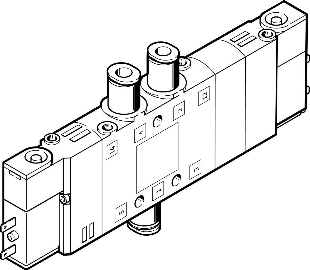 196904 Festo - CPE14-M1BH-5/3G-QS-8