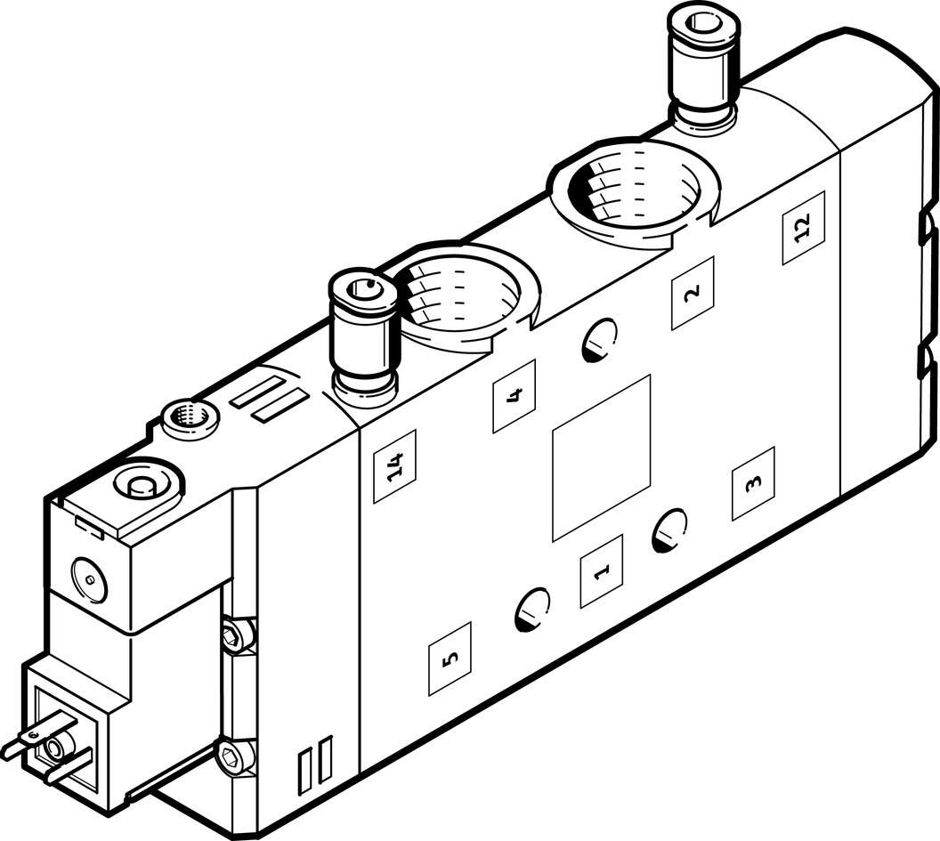 163170 Festo - CPE24-M1H-5LS-3/8