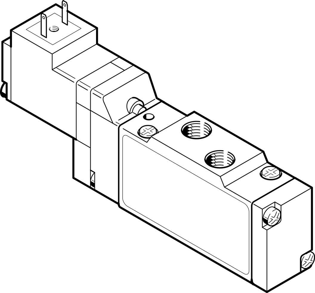 173129 Festo - MEH-5/2-1/8-P-B