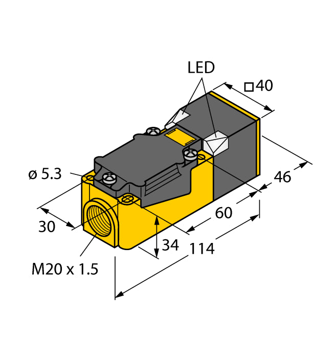 13400 Turck - BI15-CP40-FZ3X2