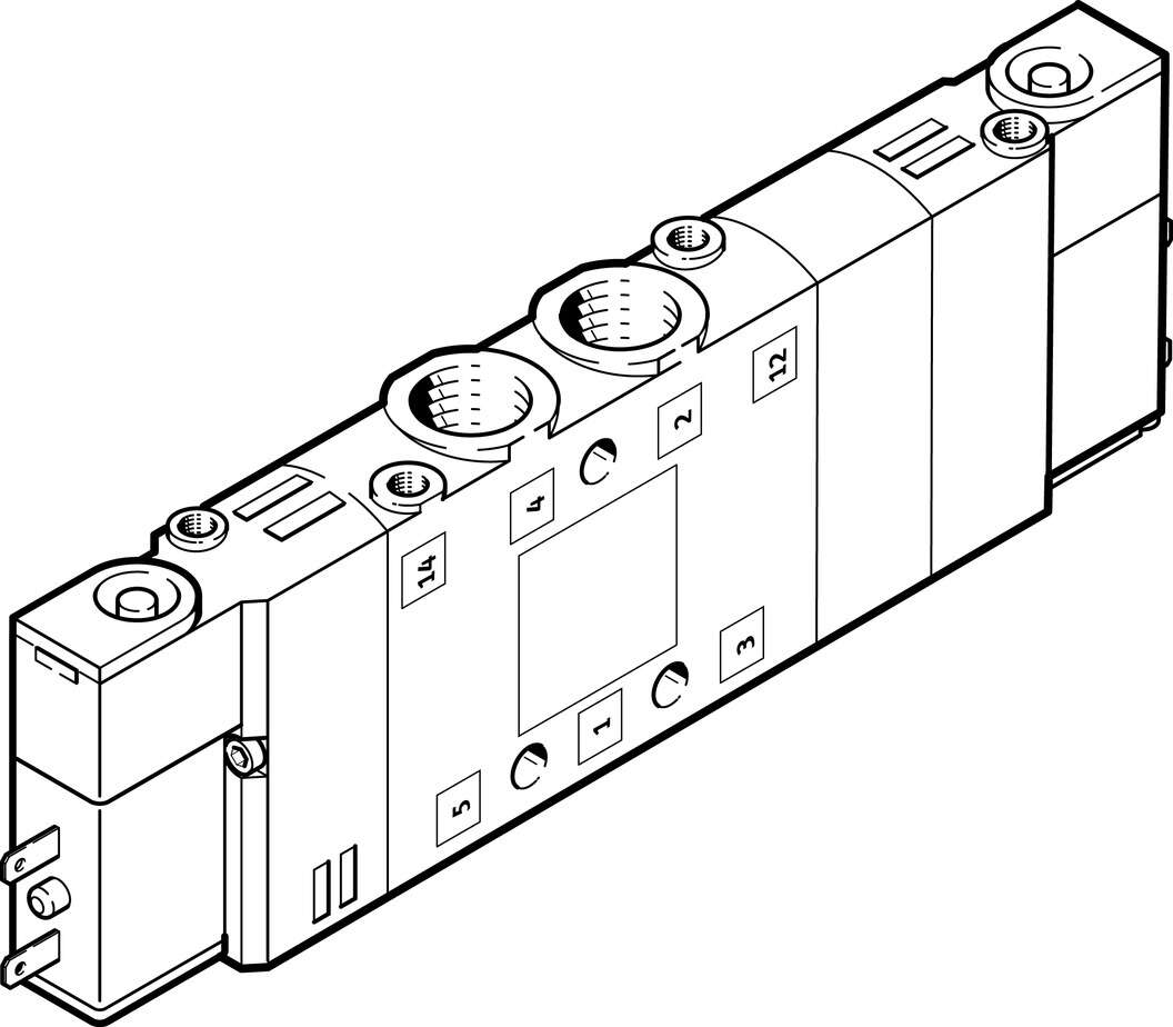 533143 Festo - CPE10-M1BH-5/3E-M7-B