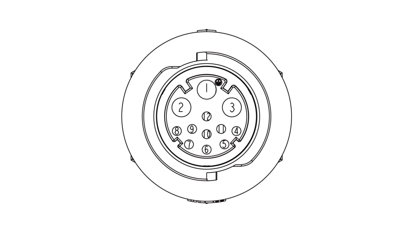 DCD-12RMFS-QC8001 Amphenol