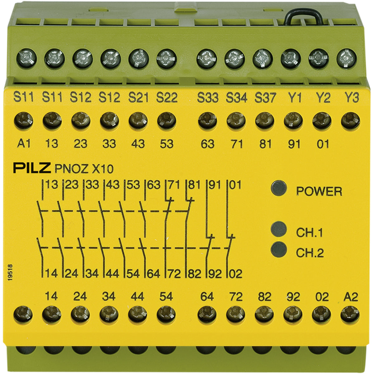 774709 Pilz - PNOZ X10 24VDC 6N/O 4N/C 3LED