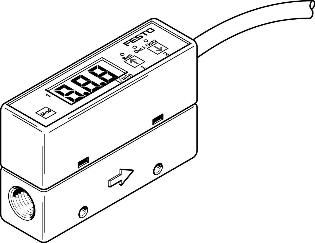 538528 Festo - SFE3-F500-L-W18-2NB-K1