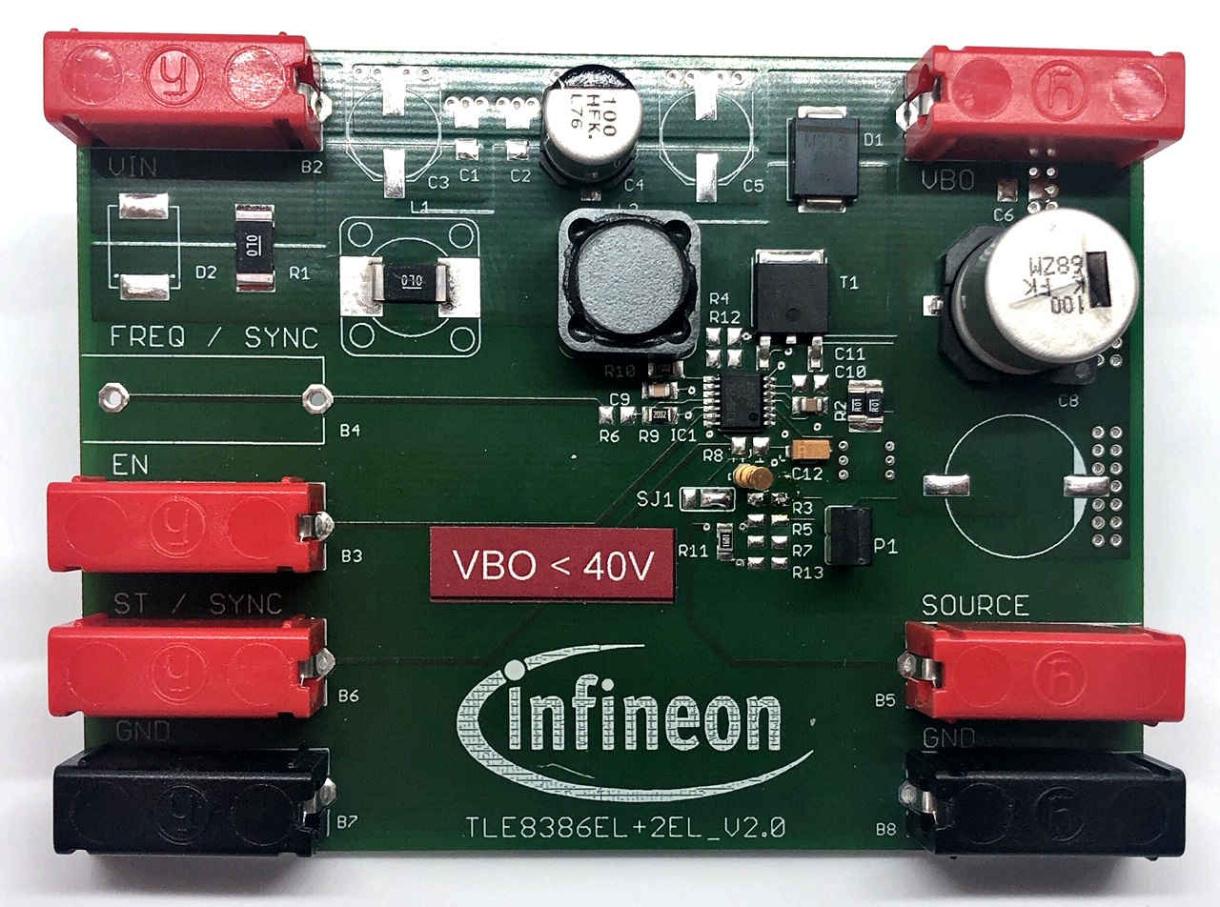 DEMOBOARDTLE83862ELTOBO1 Infineon