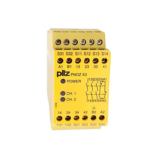 774316 Pilz - PNOZ X3 120VAC/24VAC/DC 3N/O 1N/C 1SO