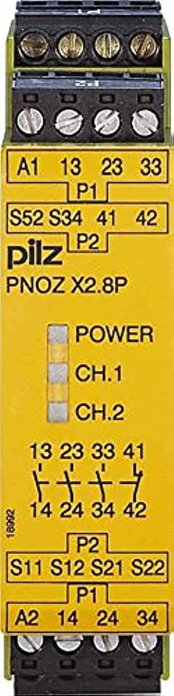 787302 Pilz - PNOZ X2.8P C 24-240VAC/DC 3n/o 1n/c