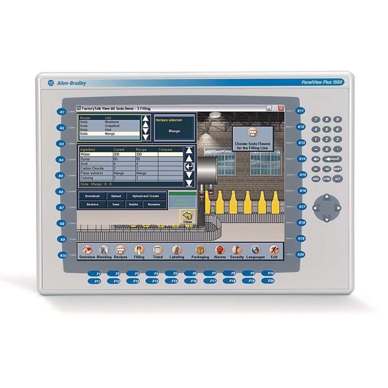 Allen Bradley 2711P-RDK15C-Used