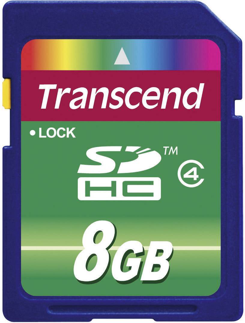 Transcend SDHC Card 8GB Class 4 Mitsubishi