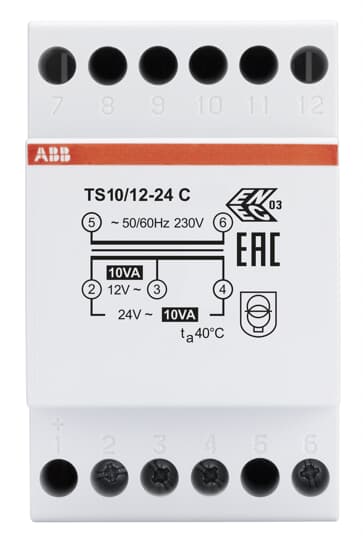 2CSM228555R0812 ABB - TS10/12-24 C